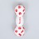 The food toy "New Year's dumbbell", 12.5 cm, white