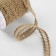 Weekes decorative canvas "Sig-zag", 12 mm, 10 ± 0.5 m, beige color