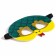 Carnival mask "Funny snake" color green