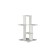 Flower stand No. 1, 500x500x852, white