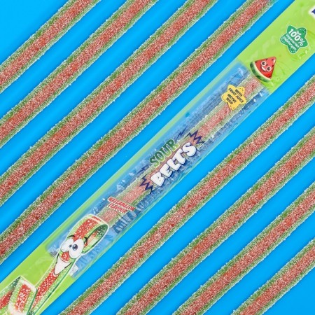 Sour marmalade - straps "Damla", watermelon, 15 g-6