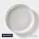 Porcelain dessert plate Magistro urban, D = 17 cm, white color in specking