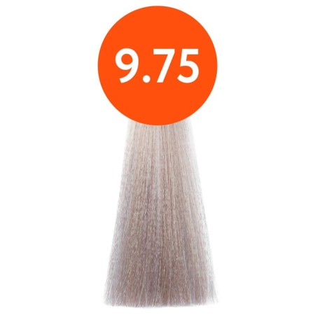 Cream-coloring hair permanent OLLIN Professional N-Joy, tone 9/75, brown-mahagonnoye blond, 100 ml-1