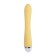 Vibrator Flovetta by Toyfa Aster with a clitoral stimulator, silicone, 22 cm, yellow color