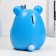 Piggy bank "Bear with the crown" Blue, 17cm