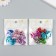 Busina for creativity plastic "Bow glossy metallic" mix 3.1x2.3x0.9 cm
