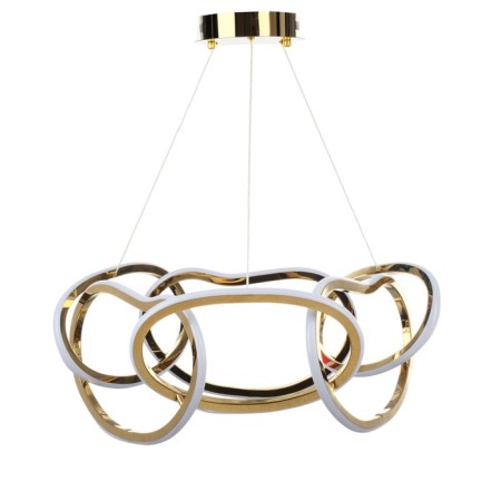 Lamp with PDU "Martin" LED 90W 3000-6000K gold 60x60x27-127 cm-5