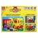 Designer "Bus with letters and numbers", large cubes, 21 details