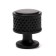 Handle button Cappio PK104, D = 25 mm, plastic, black color
