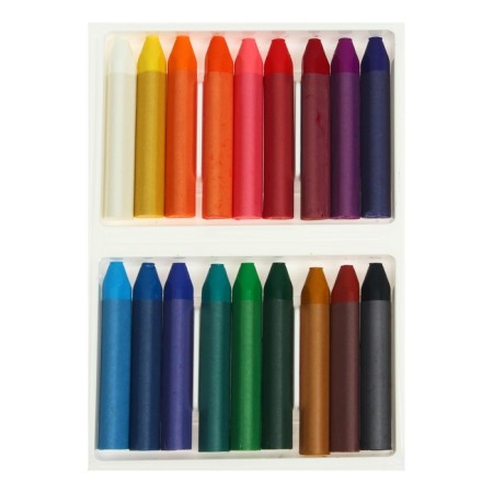 Oil pastel 18 colors, "Ray" School of Creativity, three -sided-2