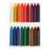Oil pastel 18 colors, "Ray" School of Creativity, three -sided