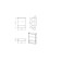 Bathroom mirror "Vega 5502" white, 55 x 13.6 x 70 cm