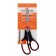 Office scissors 21 cm, "comfort", ergonomic plastic handles, euro suspension
