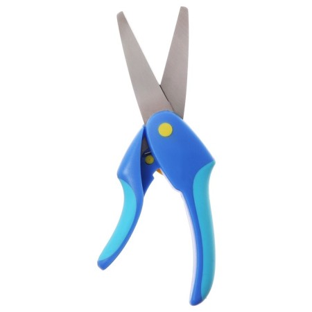 Baby scissors 16 cm, multi-blows "Raccoon Adventures", blue, auto-smoking, euro suspension-3