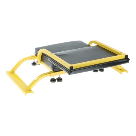Universal seat transverse extrusion, with a folding back and a soft seat-1