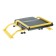 Universal seat transverse extrusion, with a folding back and a soft seat