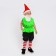 Carnival costume "Dwarf Kuzya" vest on the backstage, bermuda, beard, cap, ears, golfs, river 28, height 98-100 cm