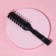 Combing, ventilated, 3 × 19 cm, black color