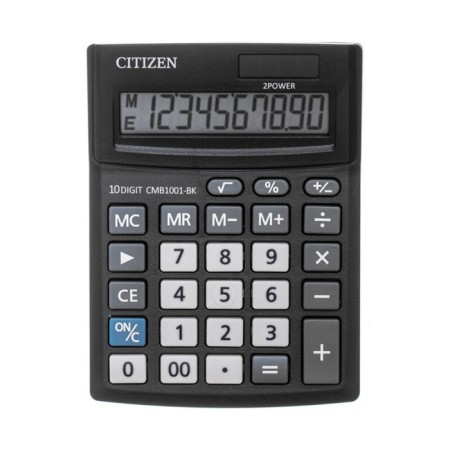 CITIZEN Business Line "CMB1001-BK", 10-bit, 103 x 138 x 24 mm, double power, black-4