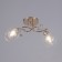 Aleste chandelier 2x60W E27 gold 46x15x23cm