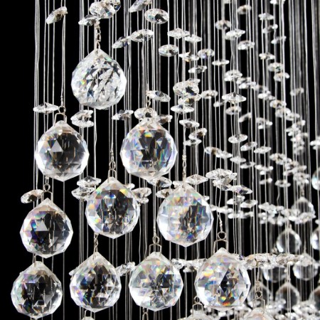 Cascade Jacqueline GU10 40W chrome 73x33x65 cm Bayerlux-8