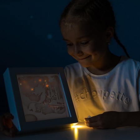 Set for creativity "Multilayer nightlight" Magic, Disney Mermaid-2