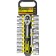 Set of end heads Stayer Standard, 1/2 ", rattle, extension cord, 8-32 mm