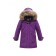 Winter park for a girl, height 128 cm, purple color