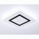LED ceiling LED with Ambrella Light, Linetech, FL51415, LED, 68 W, 5100LUM, 3000-6400K, white color.