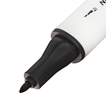 Art marker, ZHK "Sonnet" Twin, bilateral: bullet/mowed, alcohol base, black, 164125-120-7