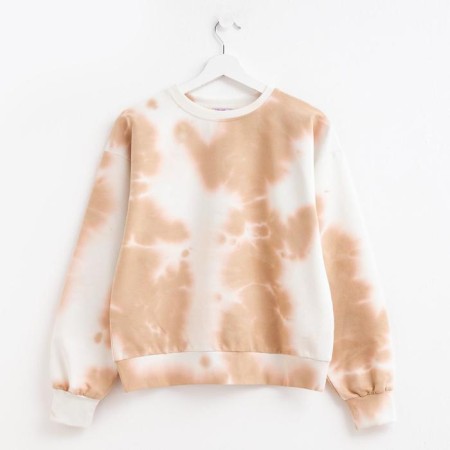 Female sweatshirt Minaku: Casual Collection Beige color, rn 50-5