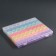 Organizer for decor, 14 blocks, 4 cells, 21 × 17.5 × 2.7 cm, multi -colored