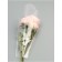 Package Flower cone, "Happiness", lilac, 24x9x44cm ± 1cm