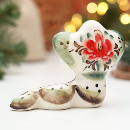 Souvenir "Vasilisa Snake", Gzhel, Color, 8 cm-2