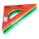 Triangle with a transporter 16 cm 45 ° Istanm "Neon Cristal", mix