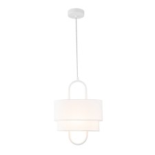 Светильник подвесной Indigo, 13024/1P White. 1х40Вт, E14, 280х165х500/1650 мм, цвет белый