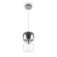 Подвесной светильник Freya FR5215PL-01CH Lumen, 160х160х1200 мм, G9, 1х60Вт, цвет хром