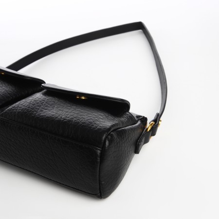 Female bag Textura, average size, black color-4