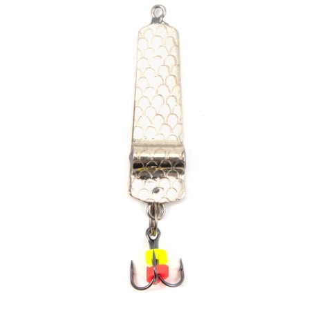 Vertical spin "Yaman" ss with a tee, size 27 mm, 2 g, color nickel-1