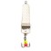 Vertical spin "Yaman" ss with a tee, size 27 mm, 2 g, color nickel
