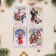 Set of mini -postcard "Happy New Year! - 1" 20 pieces, 7.5 x 10.5 cm