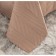 A set with a bedspread "Adonis", size 230x250 cm, 50x70 cm - 2 pcs, the color of the cappuccino