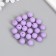 Beads for creativity plastic "lavender" matte d = 1.2 cm set 20 g