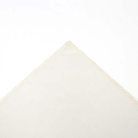 Textile scarf, milk color, size 70x70-3
