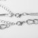 Piece "chain" razor, color silver, l = 44 cm