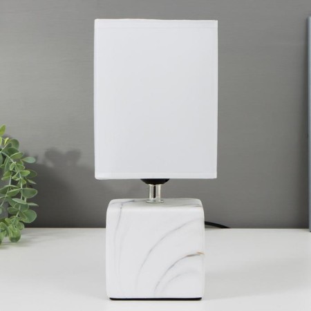 HELP lamp 16375/1 E27 40W white-gray 16x16x29 cm Risalux