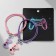 Bracelets "Demetrons" game joysticks, lilac-pink color, 7 cm