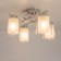 Ceiling Citilux Cutilux CL111140, 42.5x42.5x24.5 cm, 4x75W, E27, Gray color