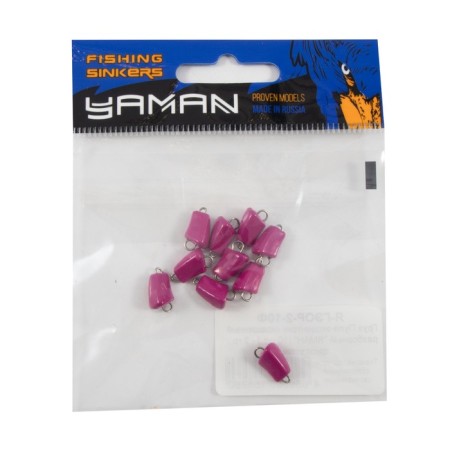 Cargo of a bullet-exentric painted pissy Yaman 10 pcs., 2 g, purple-4