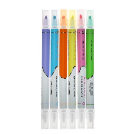 A set of markers -tenses "Write - Wash" 6 colors, beveled tips, 5 mm-2